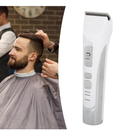 Electric Hair Trimmer Rechargeable Powerful Professional Hair Clippers for Salon Stylist (White) - Buy Online on GoSupps.com