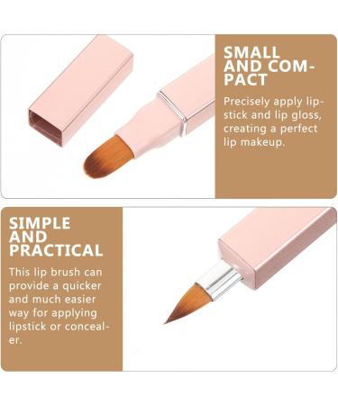Beavorty Lip Brush Lipstick Gloss Brush Lip Gloss Applicator Dual-ends Makeup Brush Small Concealer Brush - Buy Online on GoSupps.com