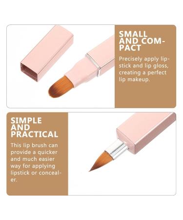 Beavorty Dual-Ended Lip Brush | Lipstick & Gloss Applicator | Makeup Tool for Precise Application - Buy Online on GoSupps.com