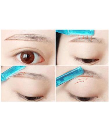 6 PCS Eyebrow Razor Facial Hair Remover Set - Makeup Tools Trimmer Shaver Kit - Buy Online on GoSupps.com
