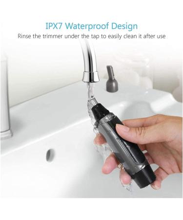 Nose & Ear Hair Trimmer for Men & Women - Painless Waterproof Electric Nose Clippers - Buy Online on GoSupps.com
