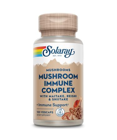 Solaray Fermented Mushroom Immune Complex 100 VegCaps