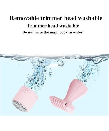 Pink 4-in-1 Nose Hair Trimmer Kit - Portable Electric Trimmer for Ear Nose Beard & Eyebrow Hair - Perfect for Travel - Buy Online on GoSupps.com