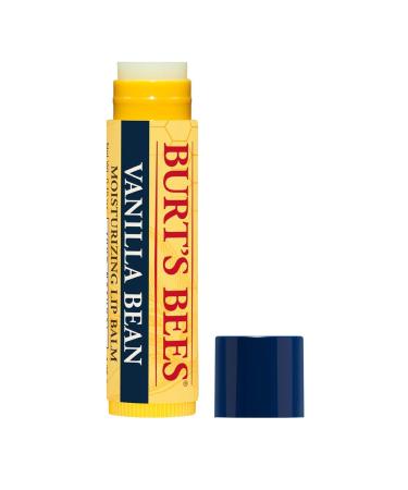 Burt's Bees Vanilla Bean Lip Balm 4-Pack - 100% Natural Moisturizing Formula - Buy Online on GoSupps.com