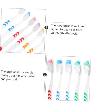 Collbath 30-Pack Disposable Soft Toothbrushes - Portable Travel Toothbrushes Individually Packed for Hotels & On-the-Go - Buy Online on GoSupps.com