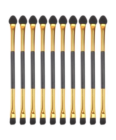 Beatifufu 20Pcs double ended eyeshadow brush travel blush brush Cosmetics Eyeshadow Brush Kit Cosmetics Brush