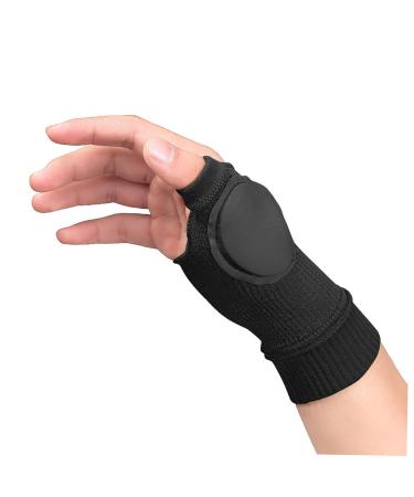 Buy Sports Wrist Support & Thumb Brace - Portable Compression Sleeve for Basketball - Black - Buy Online on GoSupps.com