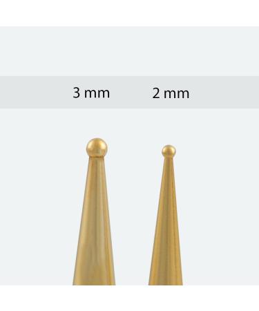 4 SPAR Set | Trigger Point Massage Stick & Acupuncture Pen | Gilded Stainless Steel | Exclusive Fine to Large Set - Buy Online on GoSupps.com