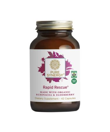 Pure Synergy Rapid Rescue 42 Capsules - Buy Online on GoSupps.com