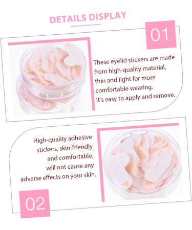 Balacoo 2 Boxes Double Eyelid Sticker Beauty Tools Eyelid Lift Strips Girl Eyelid Makeup Stickers Tape Roll - Buy Online on GoSupps.com