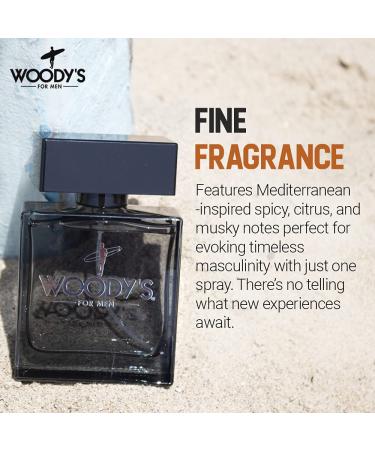 Woody's For Men Signature Fragrance 3.4 oz 3.4 Fl Oz (Pack of 1) - Buy Online on GoSupps.com