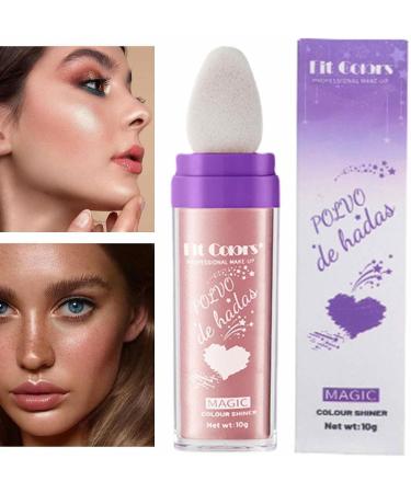 Loose Highlighter Powder | Face and Body Brightening Stick - Easy Apply Sparkly Shimmery Highlighter for Neck Chest Face Lips 03# - Buy Online on GoSupps.com