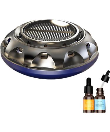 Higyee Solar-Powered Auto Fragrance Diffuser - Durable Car Air Freshener & Home Decor | Stylish Blue Dashboard Essential - Buy Online on GoSupps.com