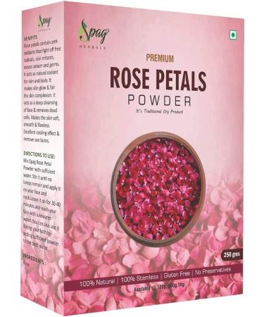ORGANIZE Spag Herbals Premium Organic Rose Petals Powder 250g
