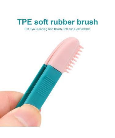 Best Tear Stain Brush for Cats & Dogs | Remove Eye Crust & Mucus | Reusable Pet Eye Comb with Soft Rubber Head - Buy Online on GoSupps.com