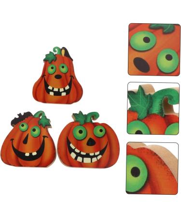 DECHOUS 3pcs Halloween Ornaments Reward Wood Desktop - Buy Online on GoSupps.com