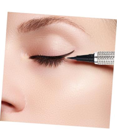 MUSISALY Liquid Eyeliner Eye Shadow Pencil Makeup Eyeliner Cosmetic Eyeliner Pen Gel Silver Pu Sticker Drill - Buy Online on GoSupps.com