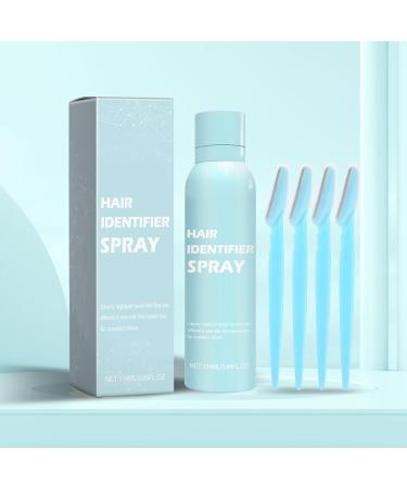 Hair Identifier Spray for Face Shaving - Dermaplaning Spray 114ml - Clearly Highlights Facial Hair for Precise Shaving and Smooth Skin - Perfect for Dermaplaning and Facial Hair Removal - Buy Online on GoSupps.com