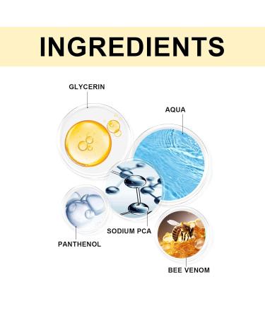 JOYVOIDX Bee Venom Face Lotion with Hyaluronic Acid Glycerin and Panthenol Firming and Moisturizing Face Treatment for Wrinkle Reduction and Skin Hydration Nourishing Formula 1.76 Oz - Buy Online on GoSupps.com