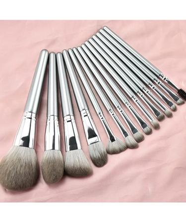 14pcs Makeup Brush Set - Powder Blusher Eyeshadow & Highlighter Brushes for Flawless Application - International Shipping Available - Buy Online on GoSupps.com