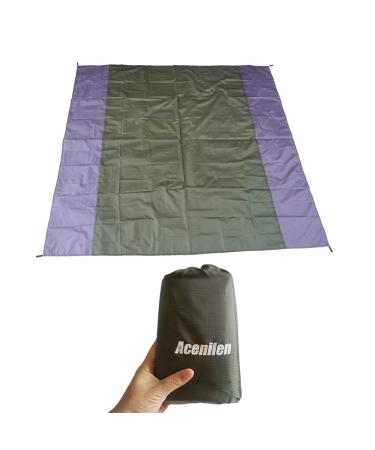 ACENILEN Tent Footprint 1-4 Person Waterproof Camping Tarp Lightweight Ground Sheet Mat for Backpacking Hiking Beach Picnic