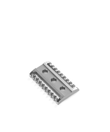 R41GS M HLE Traditional Safety Razor - Stainless Steel Open Comb Chrome | Premium Shaving Experience - Buy Online on GoSupps.com