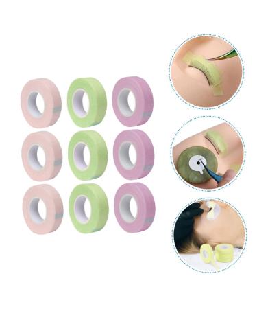 MAGICLULU 36 Rolls Lash Tape Female Eyelash Tapes Adhesive Lash Tape Eyelashes Extension Patch Eyelash Adhesive Tape Eyelash Tape for DIY Sticker Non-woven Fabric Breathable - Buy Online on GoSupps.com