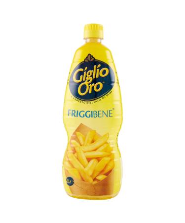 Carapelli Carapelli Giglio Oro Friggibene Sunflower Oil with Coriander Essential Oil Food Oil 100% Italian 1 Litre Sunflower Oil with Coriander Essential Oil