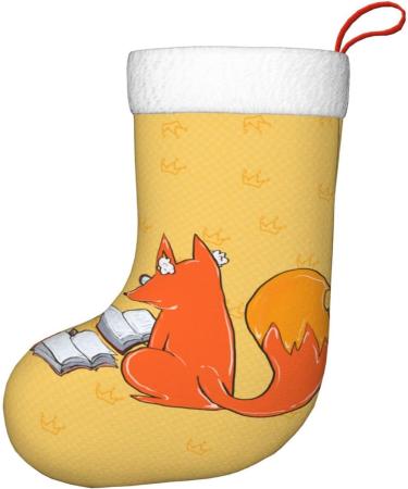 YYHHAOFA Sunflower Seeds and Foxes Pattern Christmas Decorative Stockings : Soft Light and Tactile Suitable for Christmas Holiday Party - Buy Online on GoSupps.com