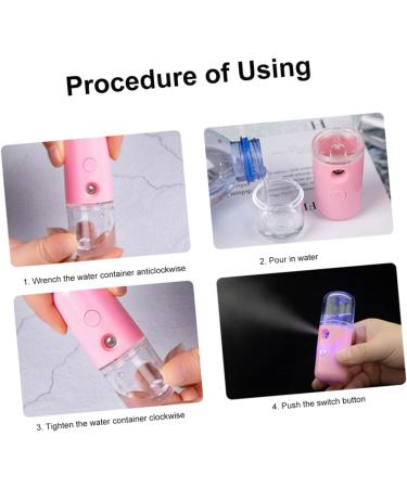 MUSISALY 2pcs Beauty Spray Water Meter Skin Moistener Spray Humidifier Mist Sprayer Mini Humidifier Portable Humidifier Air Humidifier - Buy Online on GoSupps.com