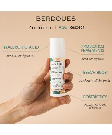 Probiotic Age Respect Hydra Plumping Cream - Anti-Aging Face Moisturizer with Hyaluronic Acid for Firmer Skin | Reduces Fine Lines & Wrinkles | Made in France - 1.69 fl. oz - Buy Online on GoSupps.com