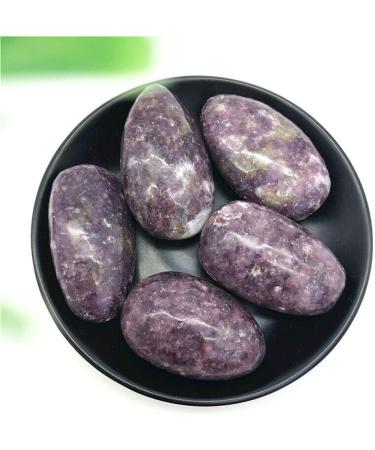1 Natural Purple Mica Quartz Polished Palm Stone Crystal Gem Specimen Suitable for Home PEIQIYIN Stone Mineral Specimen - Buy Online on GoSupps.com