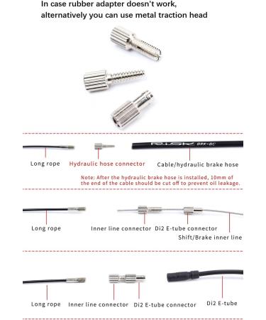 COONIUM Bike Internal Cable Routing Tool Kit | Compatible with 4-5.5mm Cable Housing, Hydraulic Hose, and DI2 E-Tube - Buy Online on GoSupps.com
