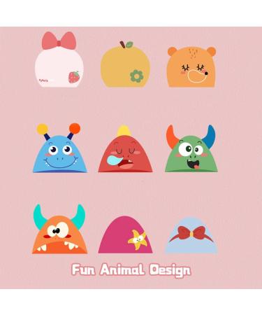 Cute Funny Kids Hair Towel Wrap Microfiber Quick Drying Towel for Girls | Absorbent Hair Dry Hat Cap for Curly & Wet Hair (Green - Buy Online on GoSupps.com