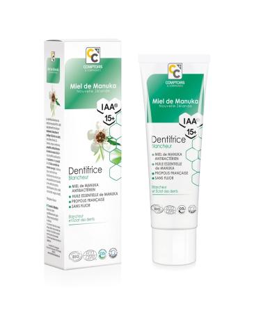 Comptoirs et Compagnies - Organic Whitening Toothpaste with Manuka Honey IAA15+ - MGO 550-75 ml - Buy Online on GoSupps.com