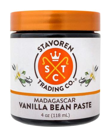 Madagascar Vanilla Bean Paste - 4oz. - Baking, Cooking, and Desserts MDP4A Gourmet Madagascar