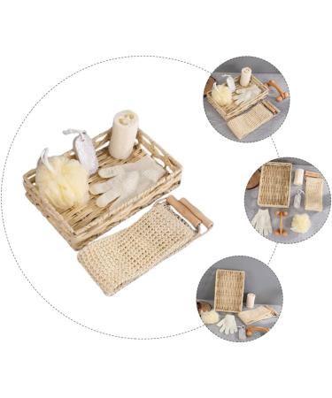 Healeved 2 Sets Bath Flower and Skincare Set for Women - Skin Cleaning Scrubbers, Foot Scrubbing Tool, and Body Clean Tool - 2pcs 30x20cmx2pcs - Buy Online on GoSupps.com