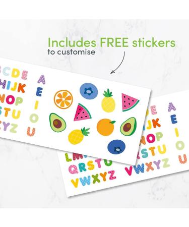 Mummy Cooks Insulated Children's Food Flask 300ml (Pink) | Free Stickers - Buy Online on GoSupps.com