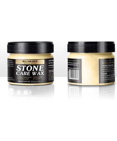 100g Stone Polishing Wax - Natural Stone Care Gloss Finish for Granite Marble & Ceramic Tiles - Durable Polishing Wax for Floors & Walls - Buy Online on GoSupps.com