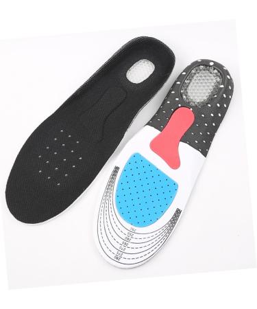 NOLITOY Unisex Gel Insoles - Thick Silicone Shoe Inserts for Running & Sports | Breathable Orthotic Arch Pads for Men & Women - Buy Online on GoSupps.com