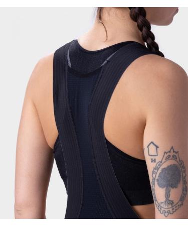 Al Cycling Women's PRR Strada Bib Shorts 3XL - Black/White | Premium Comfort & Performance for International Delivery - Buy Online on GoSupps.com