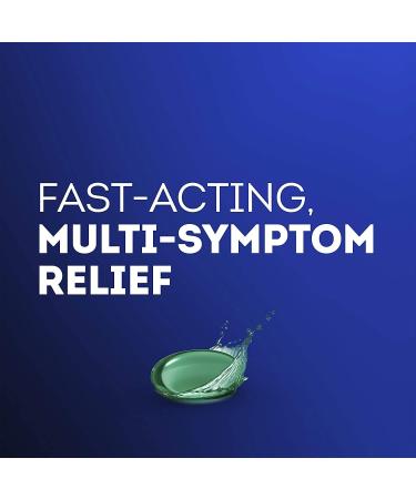 Nyquil Cold And Flu Nighttime Relief Liquid Capsules 16 Count (Pack of 24) - Buy Online on GoSupps.com