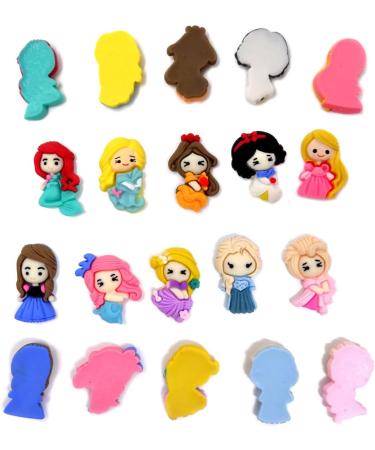 Honbay 40PCS Resin Princess Slime Charms - DIY Crafts Embellishments for Hair Clips, Phone Cases, Scrapbooking & Jewelry Making - Buy Online on GoSupps.com