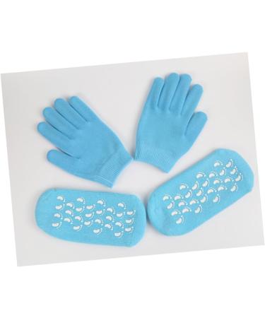 SOESFOUFU Gel Socks for Moisturizing Hand Plant Essential Oils Moisture Gloves Beauty Plant Essential Oils Spa Gel Socks Silicone Socks Lotion Gloves Moisturizing Hand Gloves Dry Cosmetic medium - Buy Online on GoSupps.com
