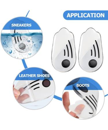 3 Pairs Silicone Heel Wedge Insoles for Foot Alignment & Pain Relief - Orthopedic Inserts with Magnet for Knock Knee & Bow Legs (M - Buy Online on GoSupps.com