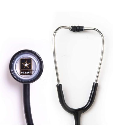 U.S. Army Stethoscope - OEM Classic Single Head Cardiology 27 Inch (Black) for Medical & Clinical Use - Buy Online on GoSupps.com