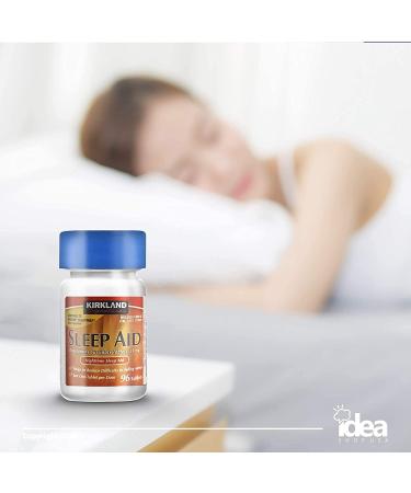 Nighttime Sleep Aid 25mg - Non-Habit Forming Doxylamine - 96 Ct (2 Pack) | Fast-Acting | Bundle with Exclusive Sleep Guide - Buy Online on GoSupps.com