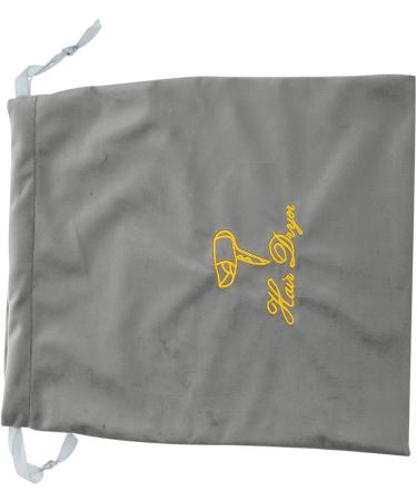 Healeved 5pcs Hair Dryer Storage Bag Duffle Bag for Travel Curling Iron Travel Bag Classic Hairdressing Tool 30.00X25.00X0.50CMx5pcs Greyx5pcs - Buy Online on GoSupps.com