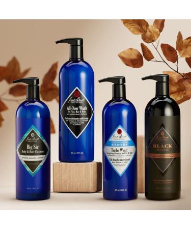 Jack Black All-Over Wash 33 Fl Oz - Hair, Face & Body Cleanser - Buy Online on GoSupps.com