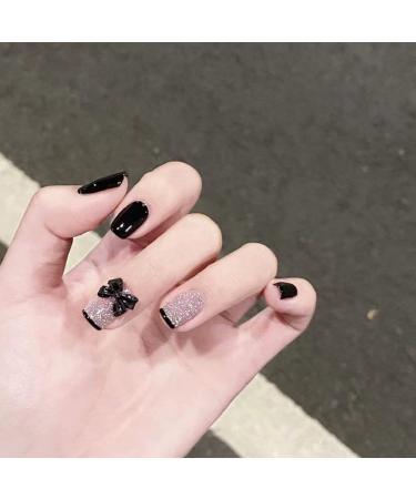 24Ps Leopard Chain White Long Wearing Reusable False Nails Art Ballerina Press On Nail Tips Full Cover Artificial Fake Nails Set New Nails-D-36s